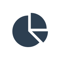 Financial Analysis of Risk Charts Icon