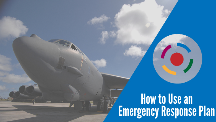 How to use an emergency response plan in aviation SMS